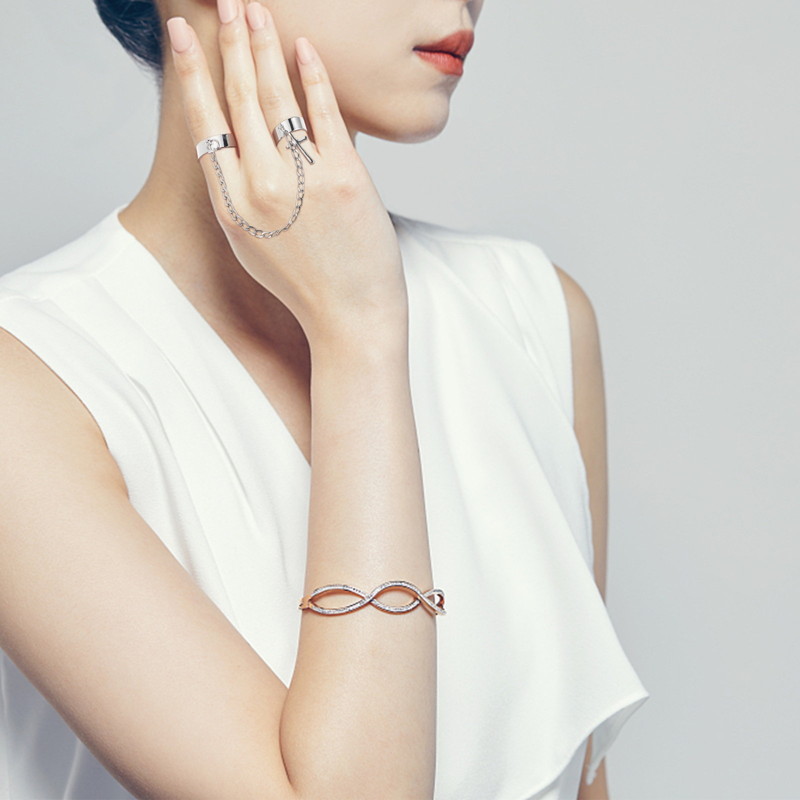 빈티지 고딕 스타일의 십자가 장식 너클 링 세트, 펑크 - Vintage Punk Knuckle Rings Set 리뷰 및 가격