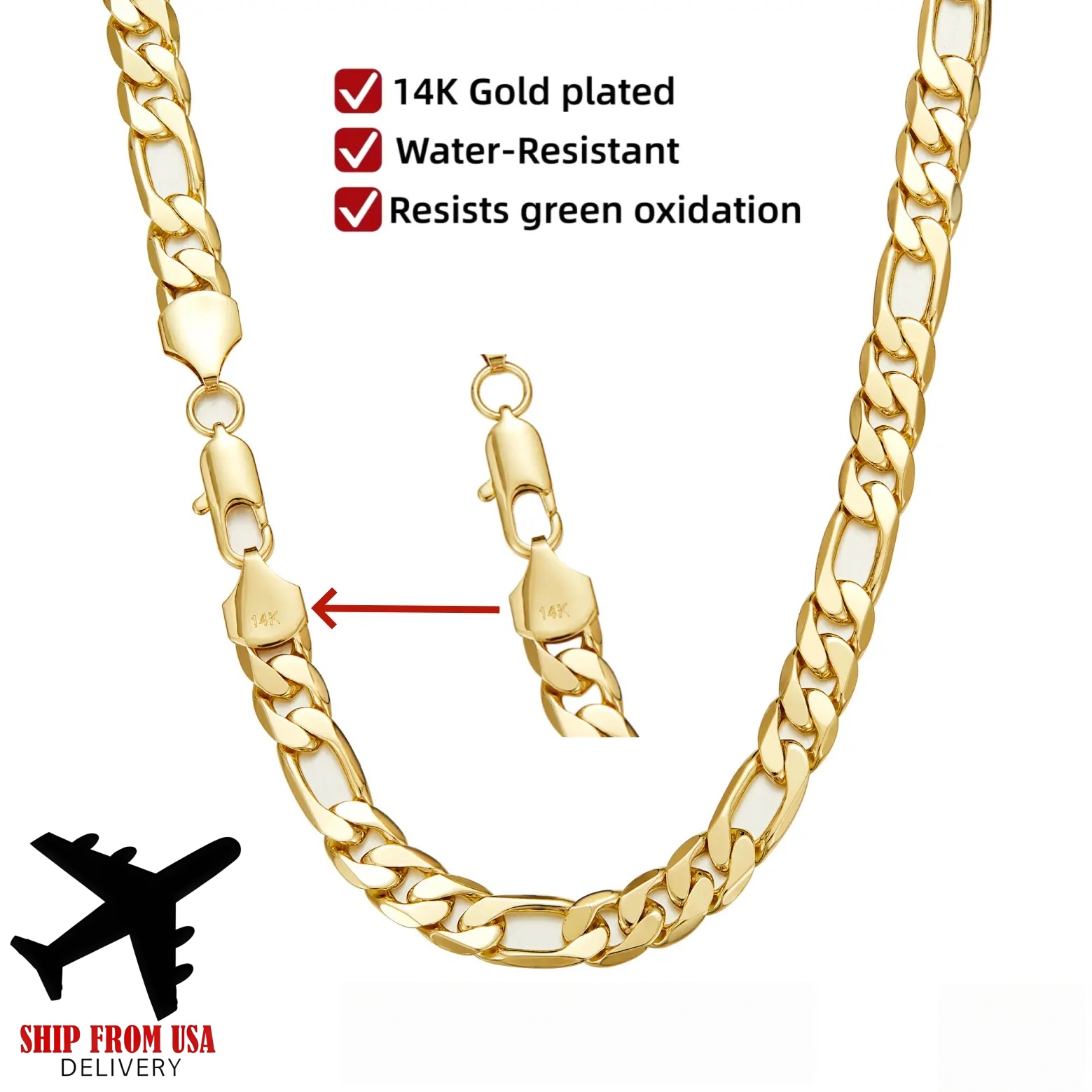 14K 금도금 3:1 NK 쿠반 링크 체인 목걸이 2m - Cuban Link Chain 12Mm 리뷰 및 가격