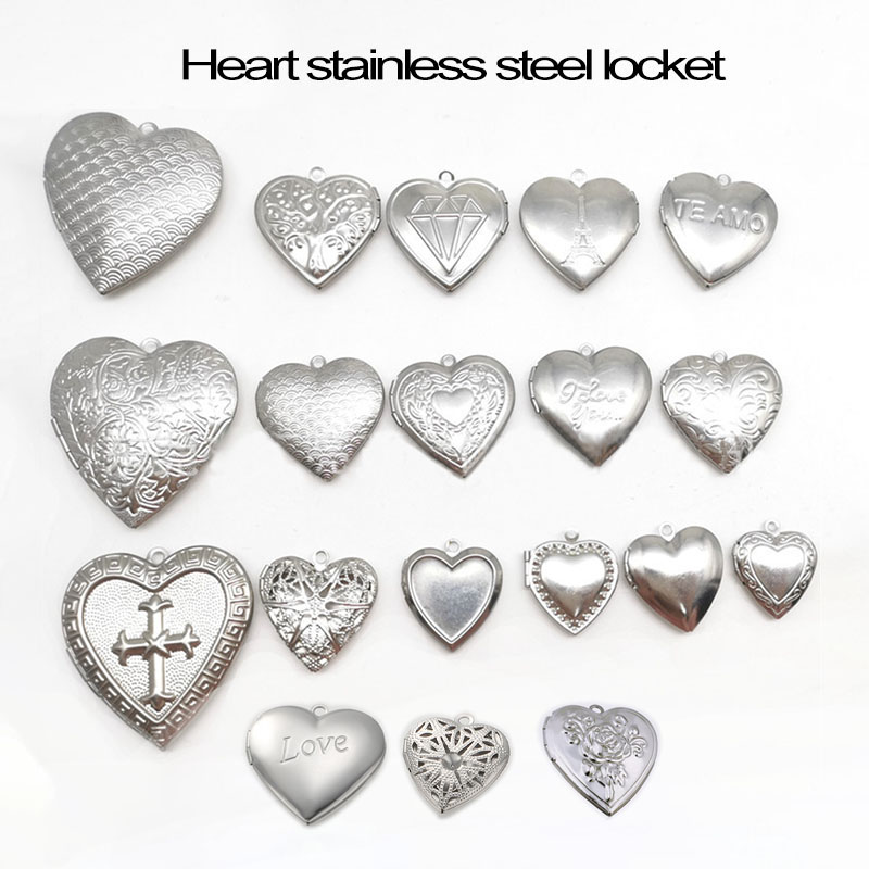 Love Heart Rocket Station DIY  - Heart Locket Necklace Photo 리뷰 및 가격